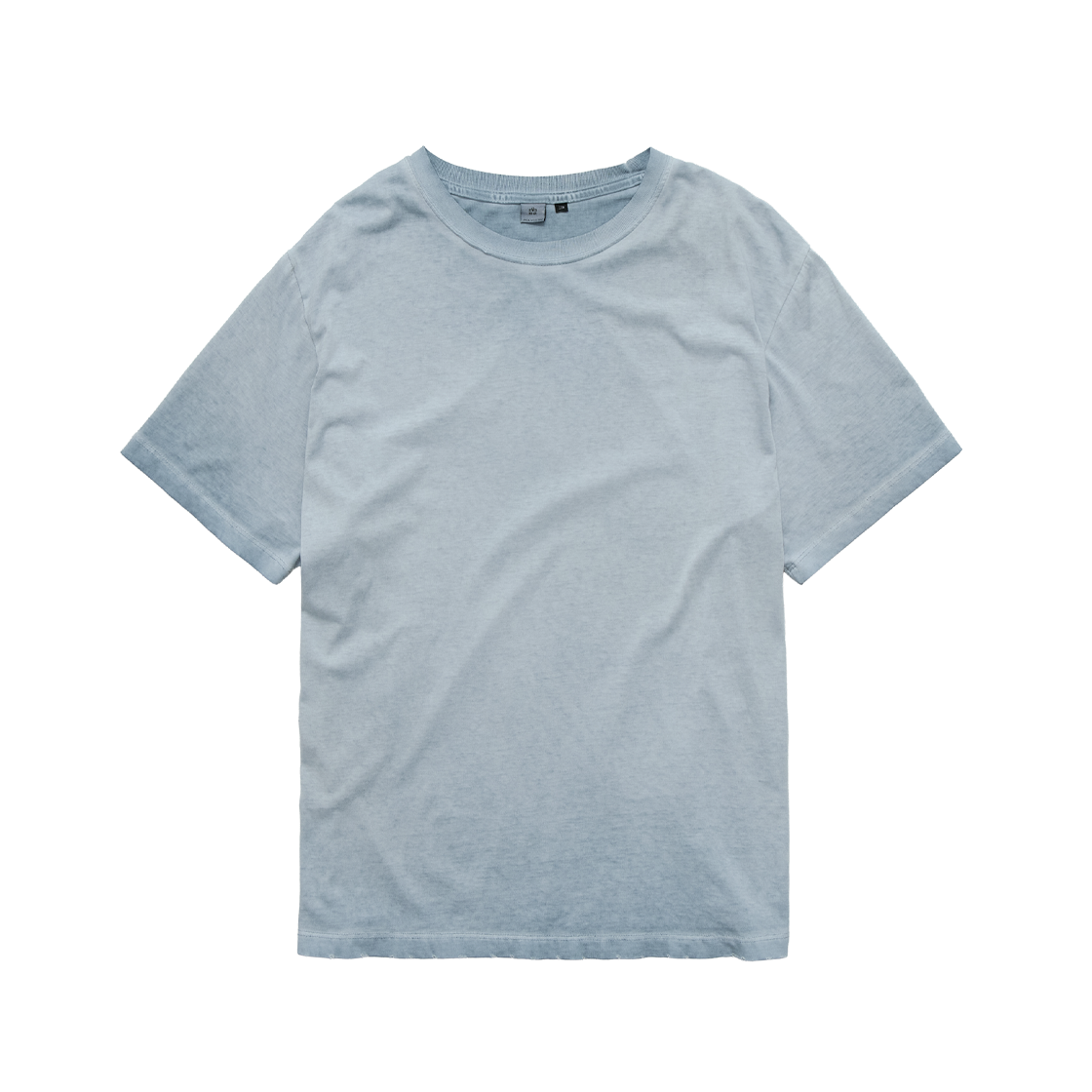 Polyteru - Fog 1/2 Tee Hard Washed (Light Blue) product image 1 | TRAB K-Fashion Australia