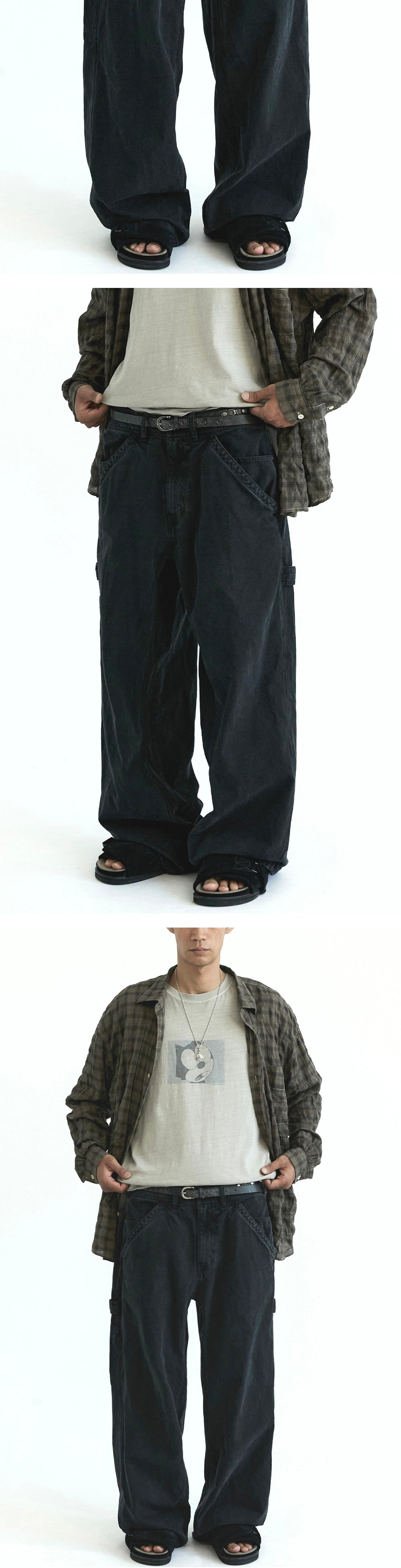Polyteru - Leather Belt Black 001 (Plain) product image 3 | TRAB K-Fashion Australia