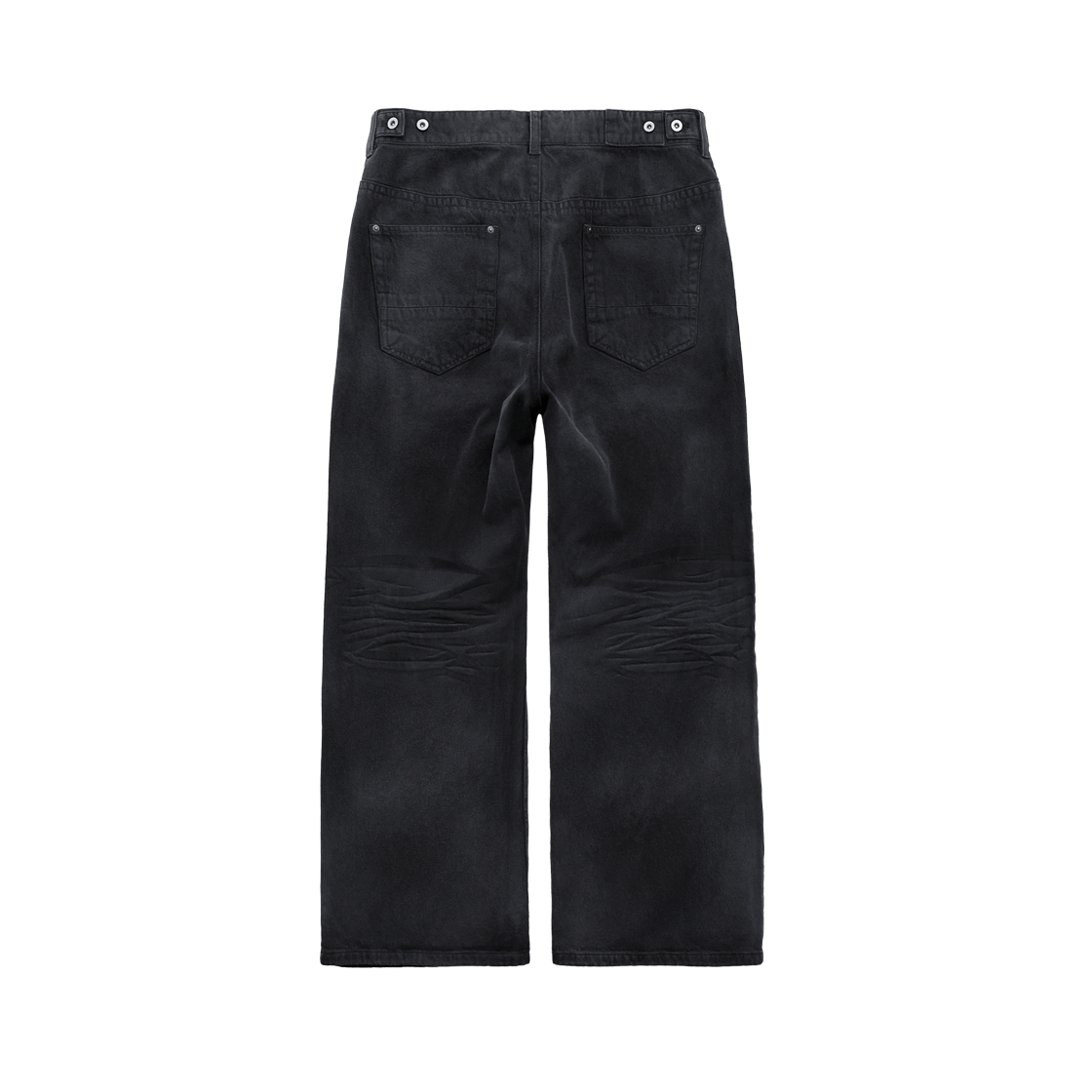 Polyteru - Loosed Coated Jean (Blue Charcoal) product image 2 | TRAB K-Fashion Australia