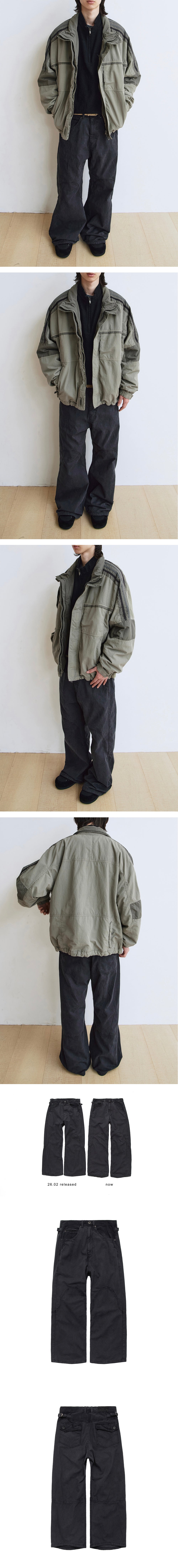 Polyteru - Flame Pants (Washed Navy) product image 3 | TRAB K-Fashion Australia