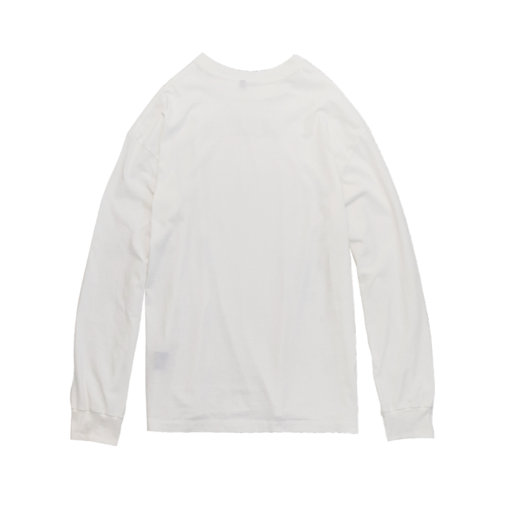 Polyteru - 1011 Doodle Long Sleeve (Used White) product image 2 | TRAB K-Fashion Australia