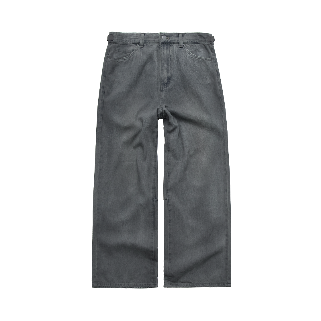 Polyteru - Coated Gosima Denim Pants 1% (Blue Gray) product image 1 | TRAB K-Fashion Australia
