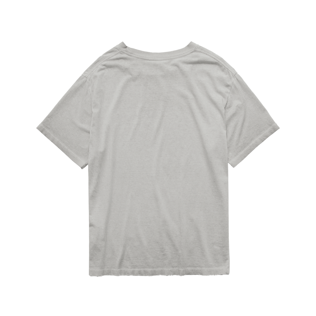 Polyteru - Fog 1/2 Tee Hard Washed (Light Gray) product image 2 | TRAB K-Fashion Australia