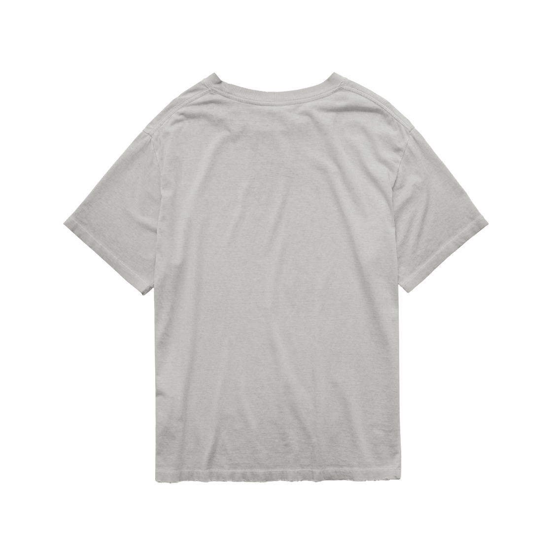 Polyteru - Fog 1/2 Tee Hard Washed (Light Gray) product image 2 | TRAB K-Fashion Australia