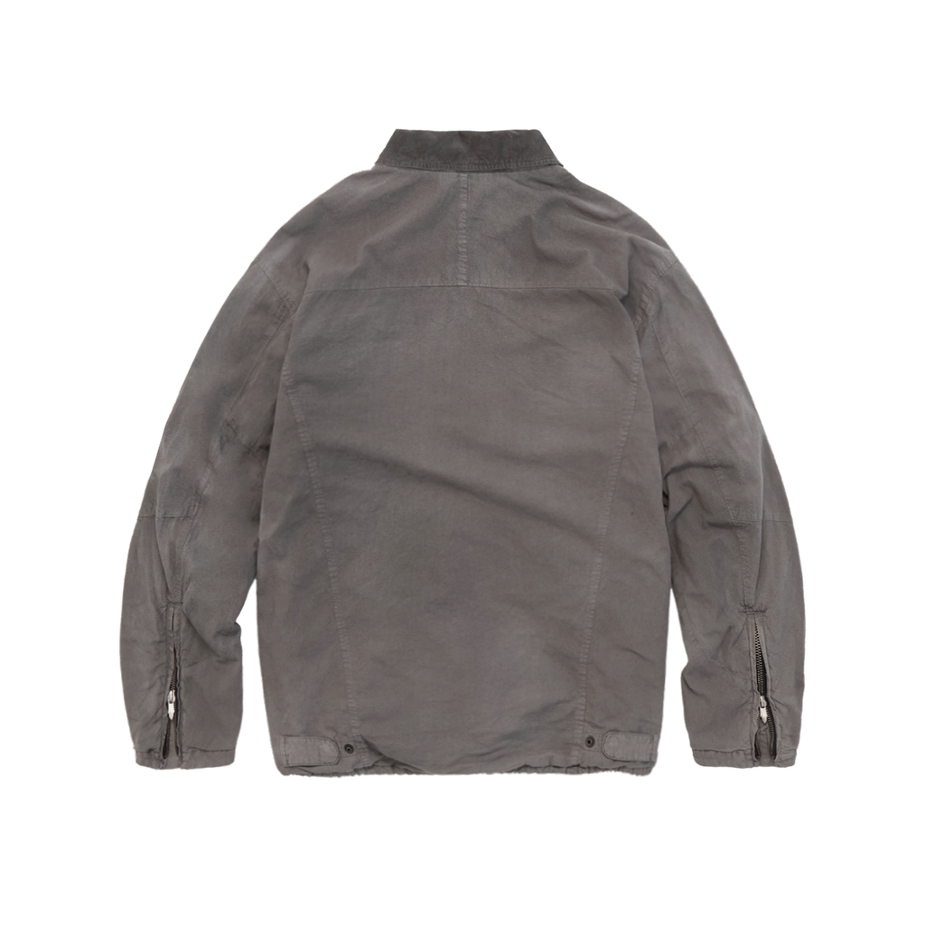 Polyteru - 5 Zip Jacket (Gray Beige) product image 2 | TRAB K-Fashion Australia