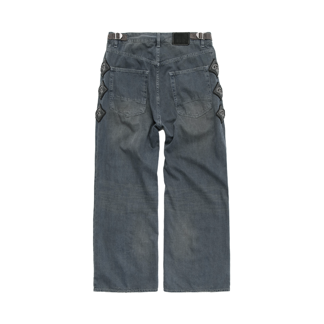 Polyteru - HANK Narrow Gosima Denim Pants (Blue Gray) product image 2 | TRAB K-Fashion Australia