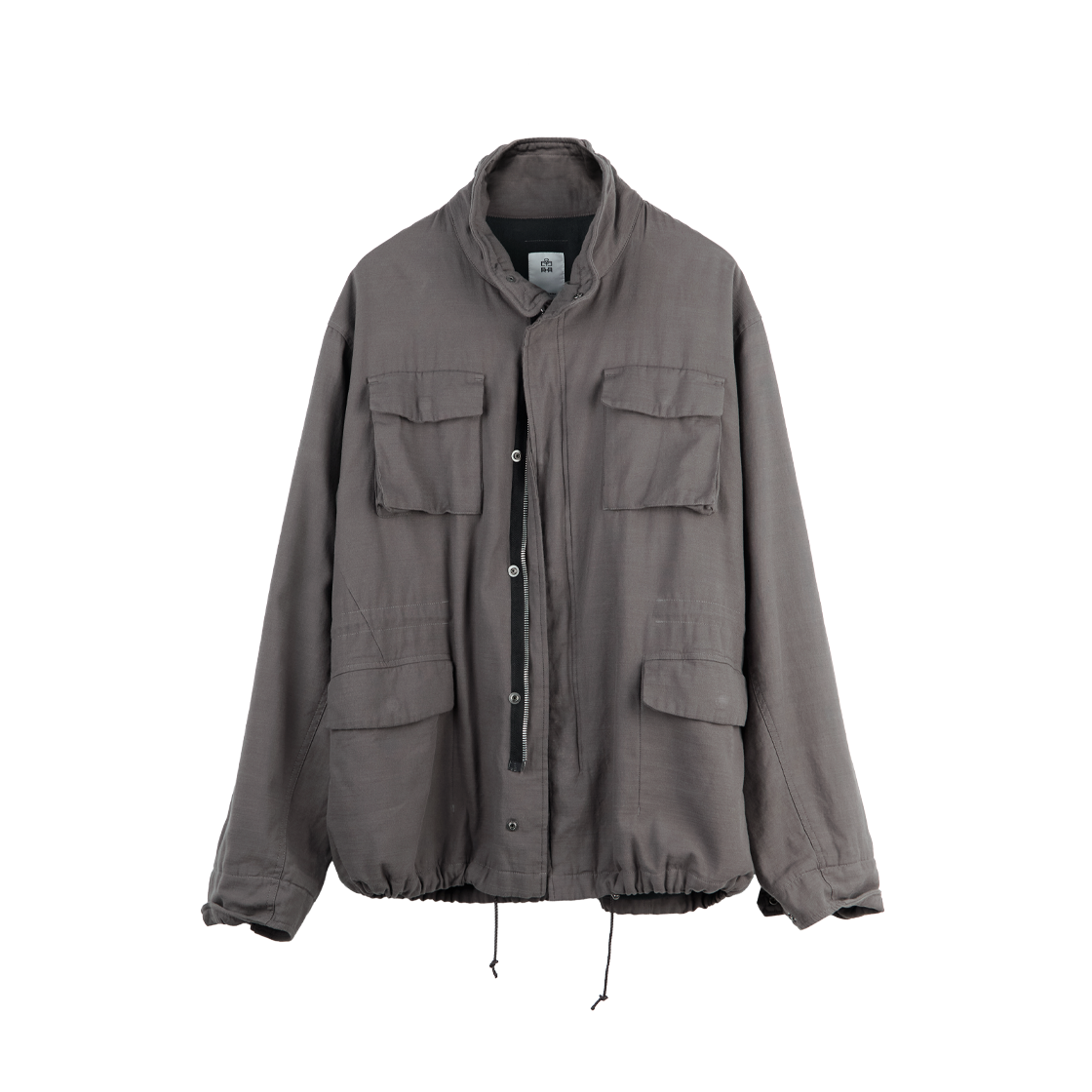 Polyteru - Plained Field Parka (Sage Gray) product image 1 | TRAB K-Fashion Australia
