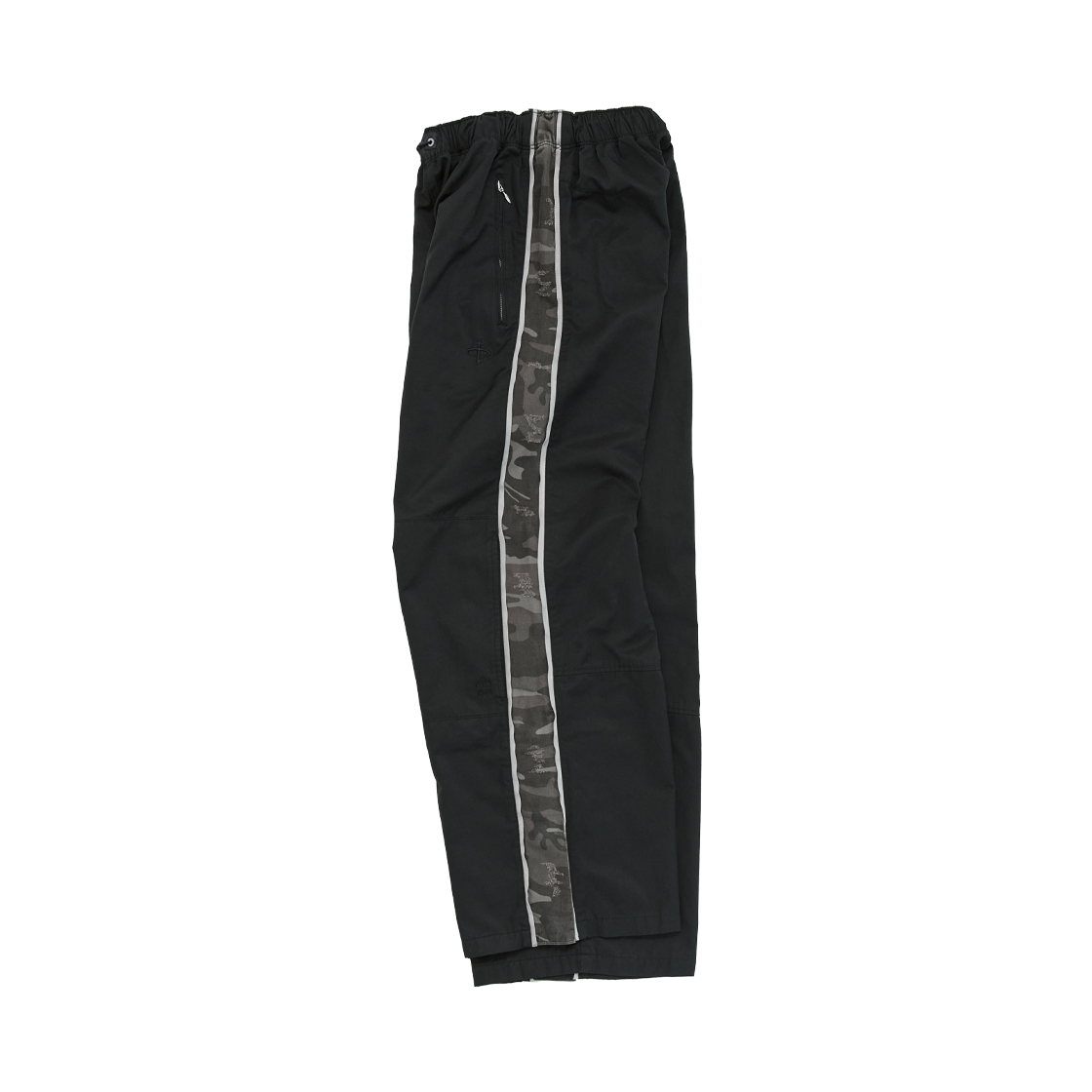 Polyteru - 1011 Nylon Track Pants Side (Camou Black) product image 1 | TRAB K-Fashion Australia