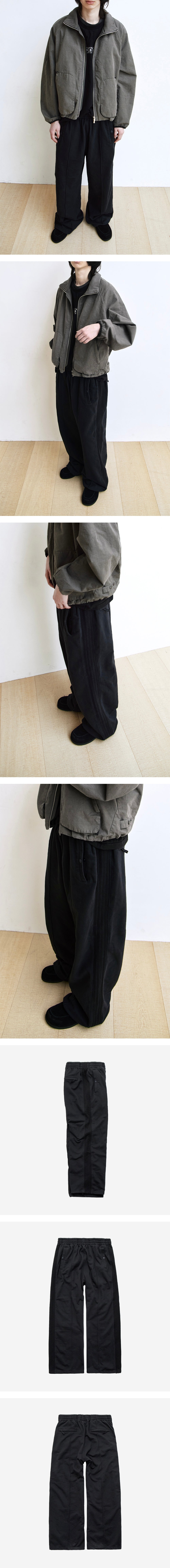 Polyteru - Loosed Track Pants (Ink/Black) product image 4 | TRAB K-Fashion Australia