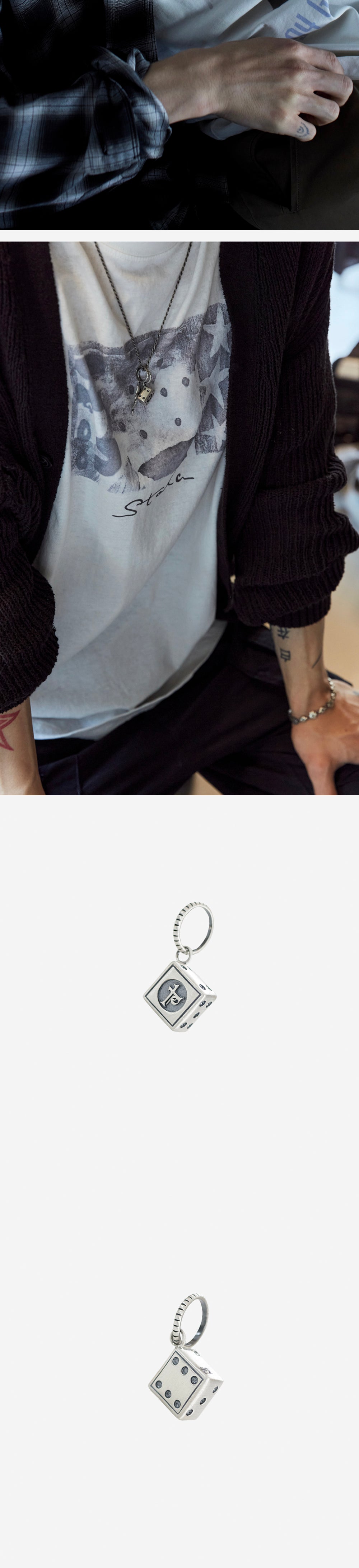 Polyteru - 925 Silver (Pendant Dice) product image 3 | TRAB K-Fashion Australia