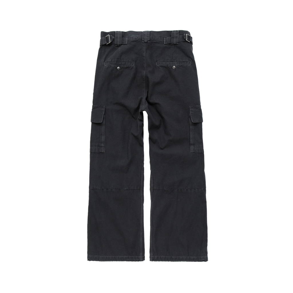 Polyteru - Loosed Cargo Pants (Washed Charcoal) product image 2 | TRAB K-Fashion Australia
