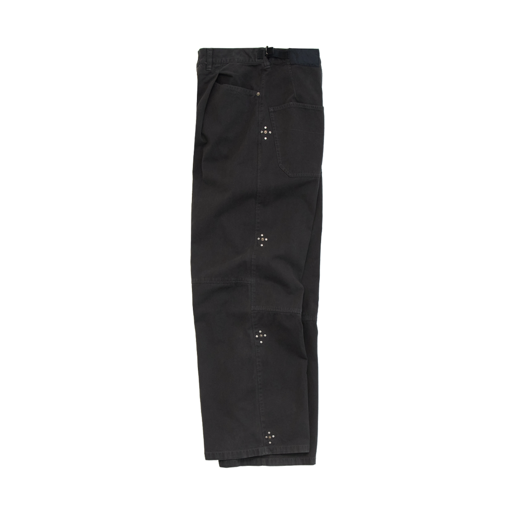 Polyteru - 1011 Gosima Pants Rivet Flowers (Vintage Charcoal) product image 1 | TRAB K-Fashion Australia