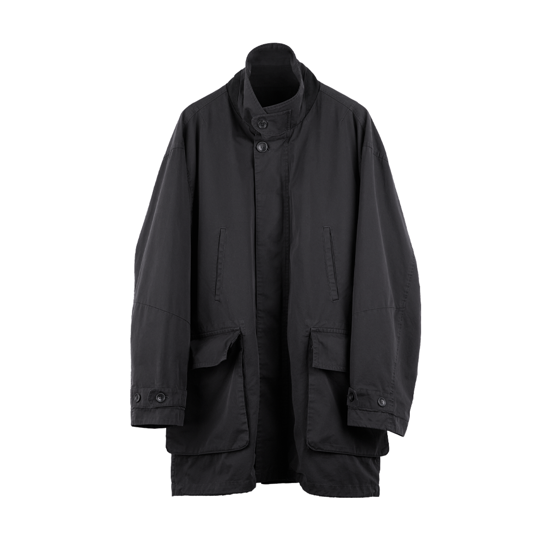 Polyteru - Car Coat (1.2v Charcoal) product image 1 | TRAB K-Fashion Australia