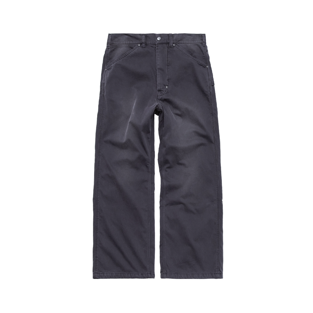 Polyteru - Sulfur Dyed French Work Pants Hard Washed (Purple Black) product image 1 | TRAB K-Fashion Australia
