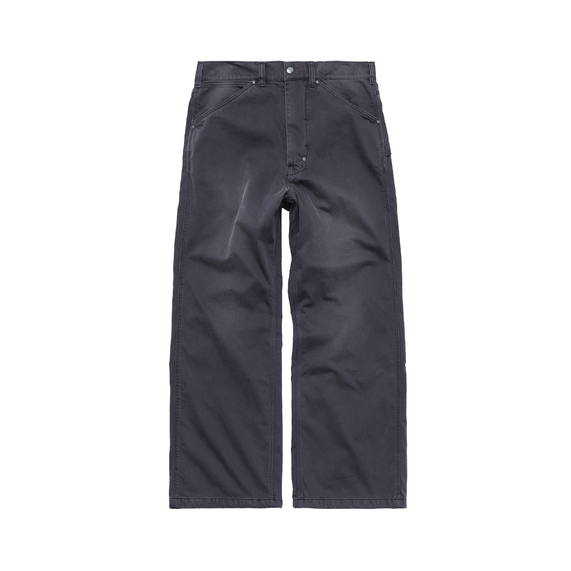 Polyteru - Sulfur Dyed French Work Pants Hard Washed (Purple Black) product image 1 | TRAB K-Fashion Australia