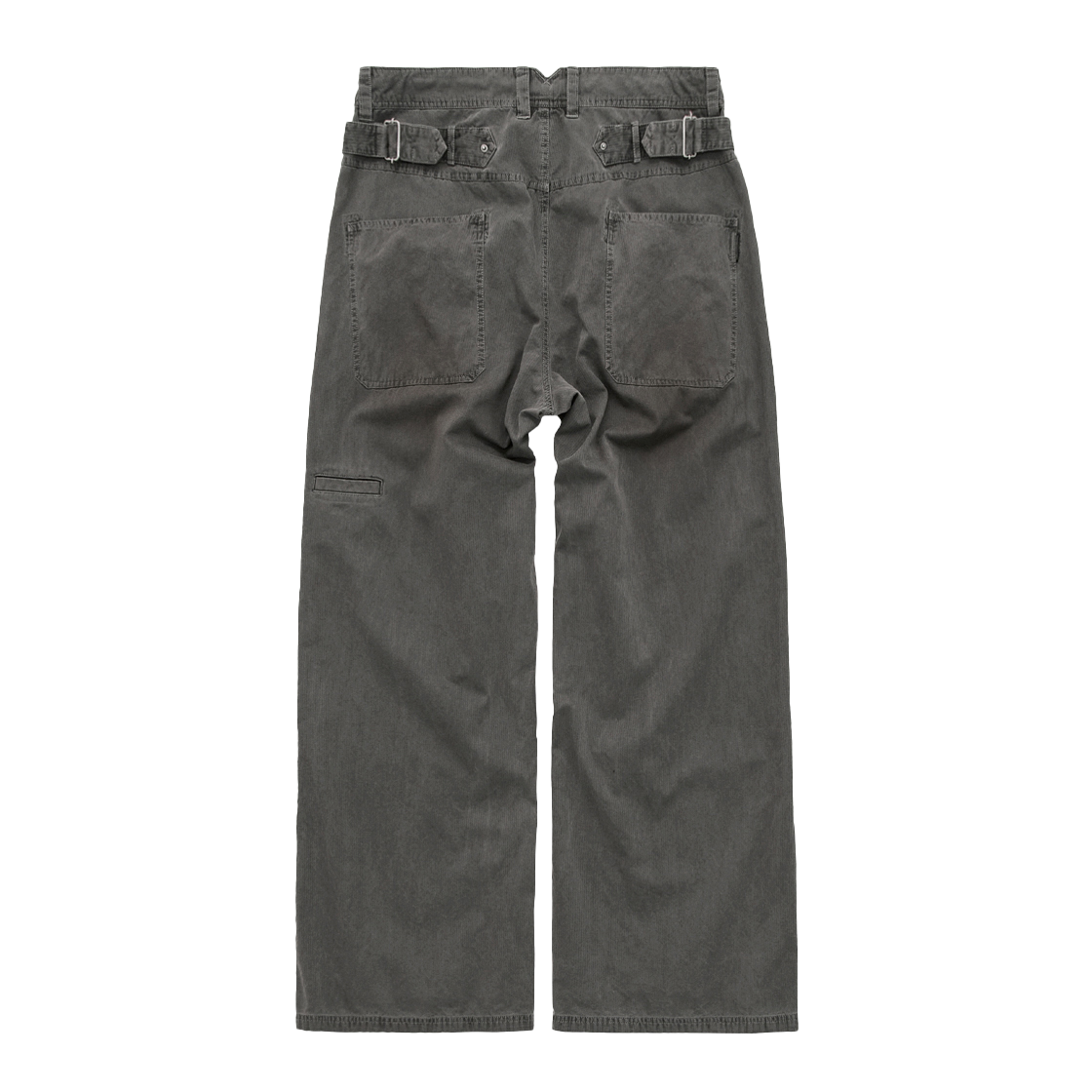 Polyteru - Para Pants Faded Striped (Dirty Gray) product image 2 | TRAB K-Fashion Australia