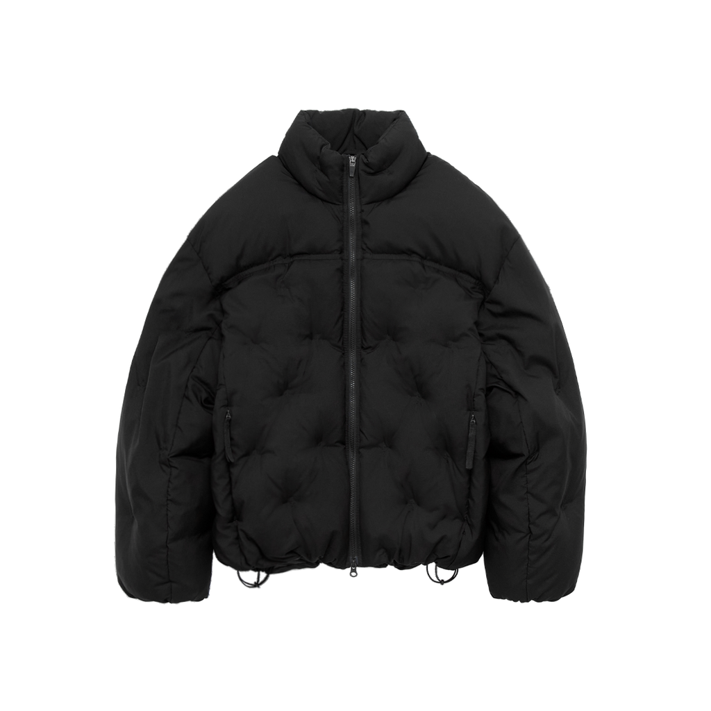 Polyteru - Embo Down Puffer Jacket (Black) product image 1 | TRAB K-Fashion Australia