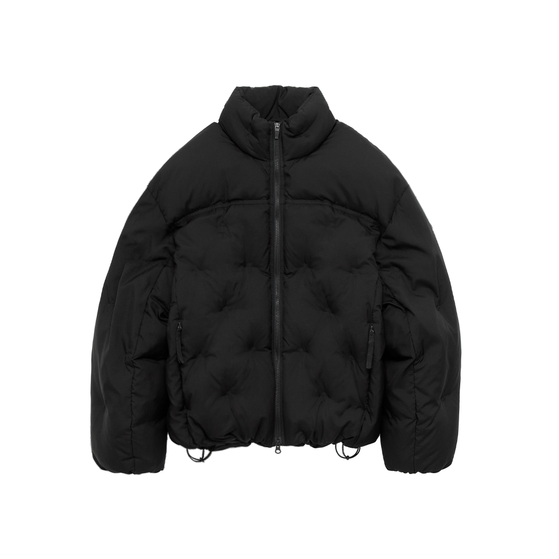 Polyteru - Embo Down Puffer Jacket (Black) product image 1 | TRAB K-Fashion Australia