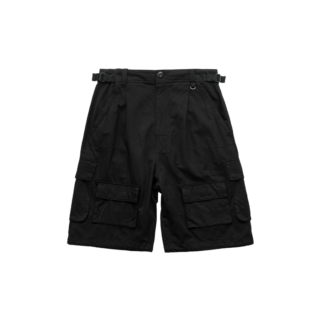 Polyteru - Bermuda Cargo Pants (Black) product image 1 | TRAB K-Fashion Australia