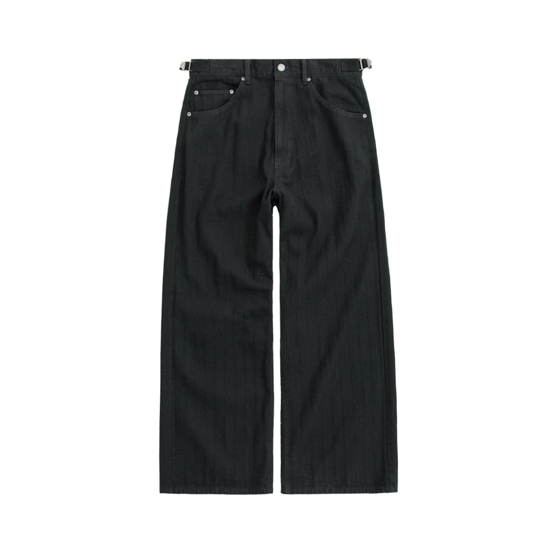 Polyteru - Gosima Pants (Striped Black) product image 1 | TRAB K-Fashion Australia