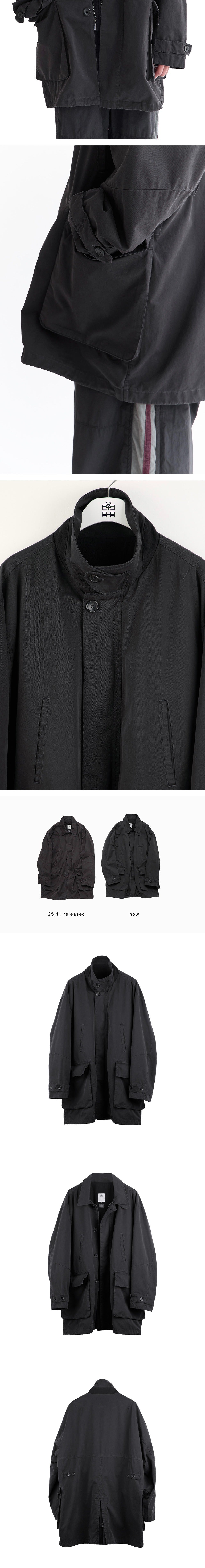 Polyteru - Car Coat (1.2v Charcoal) product image 5 | TRAB K-Fashion Australia