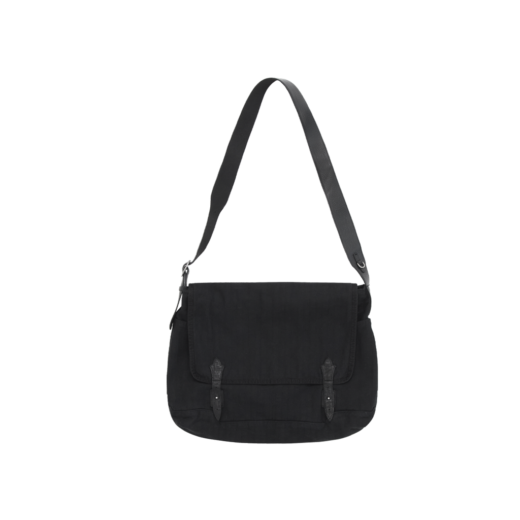 Polyteru - Fleur Messenger Bag (Striped Black) product image 1 | TRAB K-Fashion Australia