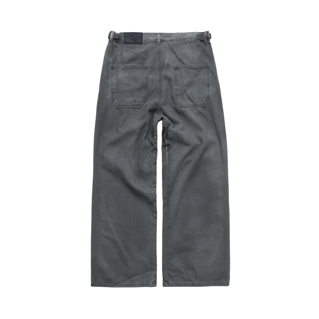 Polyteru - Coated Gosima Denim Pants 1% (Blue Gray) product image 2 | TRAB K-Fashion Australia