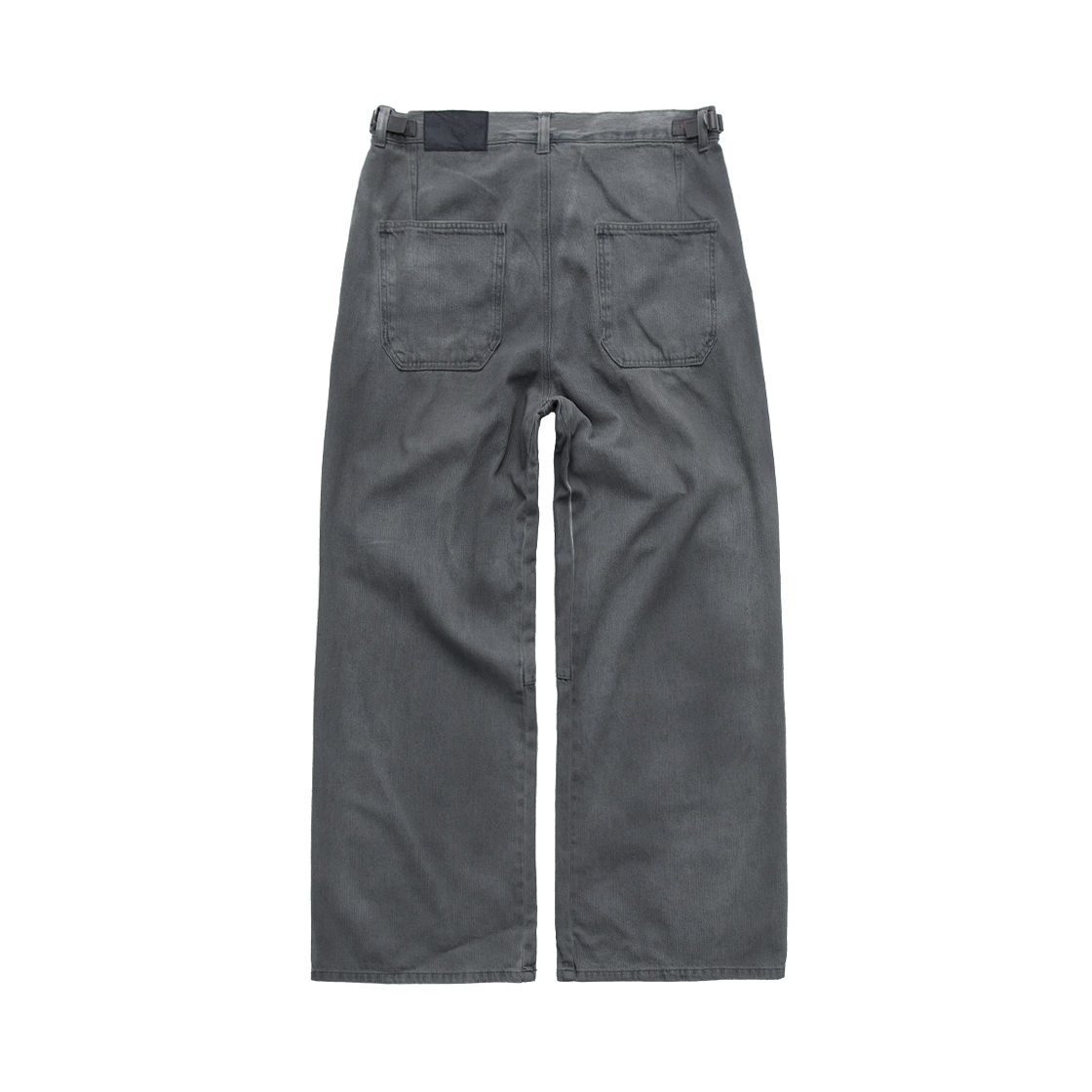 Polyteru - Coated Gosima Denim Pants 1% (Blue Gray) product image 2 | TRAB K-Fashion Australia