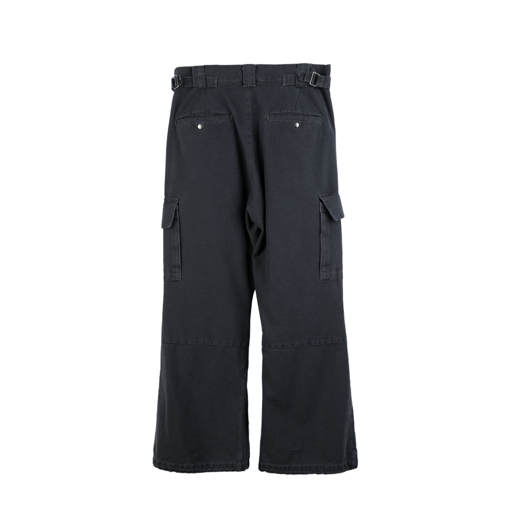 Polyteru - Loosed Cargo Pants (Washed Charcoal) product image 2 | TRAB K-Fashion Australia