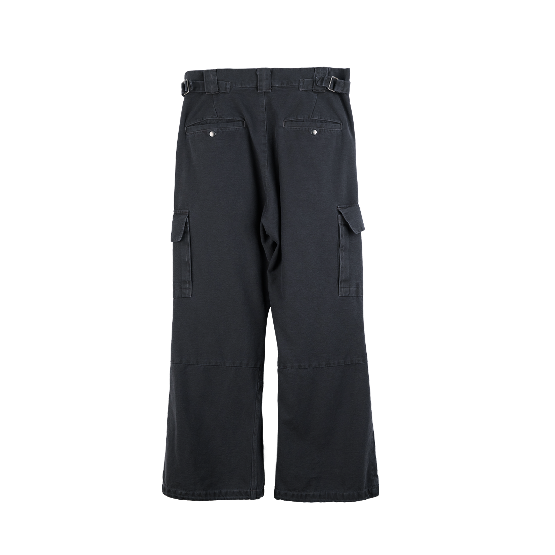 Polyteru - Loosed Cargo Pants (Washed Charcoal) product image 2 | TRAB K-Fashion Australia