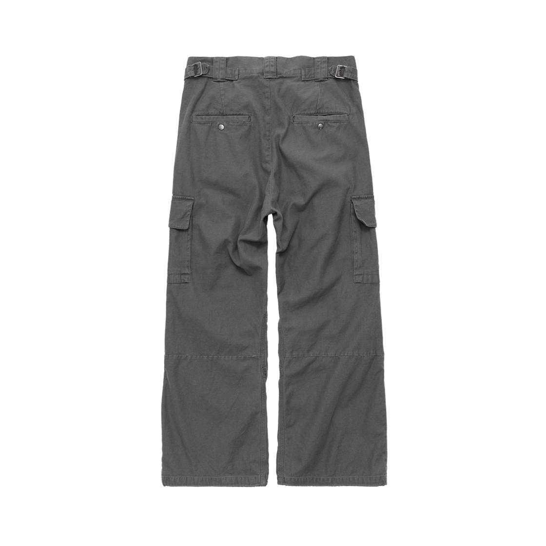 Polyteru - Loosed Cargo Pants Washed (Khaki Gray) product image 2 | TRAB K-Fashion Australia