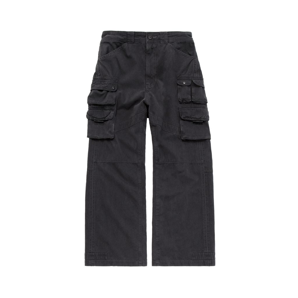 Polyteru - Vintage Multi Cargo Pants (Charcoal) product image 1 | TRAB K-Fashion Australia