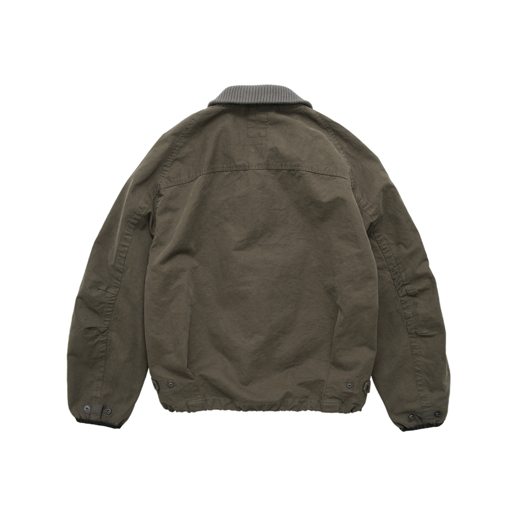 Polyteru - Rib Jacket (Deep Beige) product image 2 | TRAB K-Fashion Australia