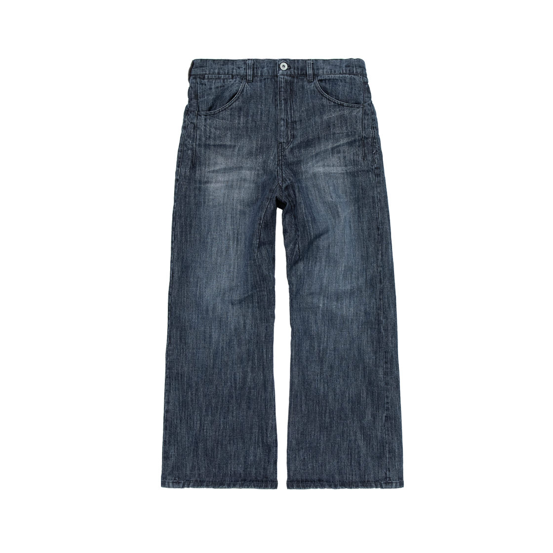 Polyteru - Loosed Aged Jeans (Mid Indigo) product image 1 | TRAB K-Fashion Australia