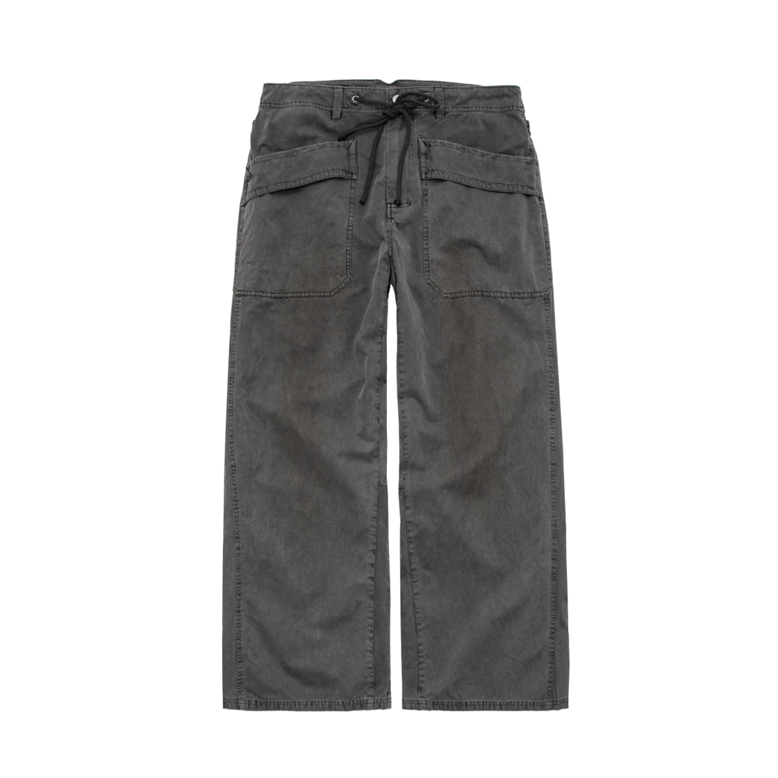 Polyteru - Para Pants Faded Striped (Dirty Gray) product image 1 | TRAB K-Fashion Australia