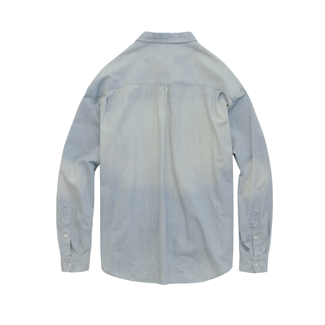 Polyteru - Used Denim Shirt (Light Blue) product image 2 | TRAB K-Fashion Australia