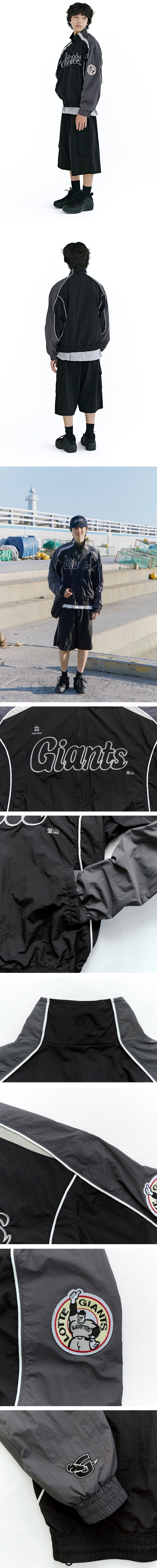 Polyteru - X LOTTE GIANTS Dugout Retro (Jumper Black) product image 5 | TRAB K-Fashion Australia