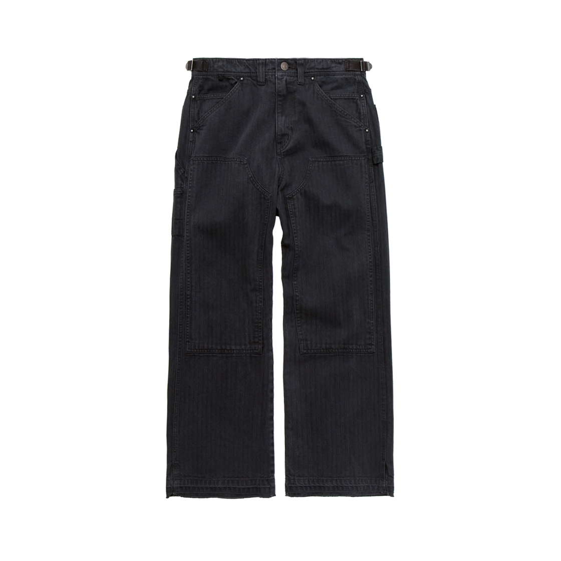 Polyteru - HBT Double Knee Pants Washed (Purple Charcoal) product image 1 | TRAB K-Fashion Australia