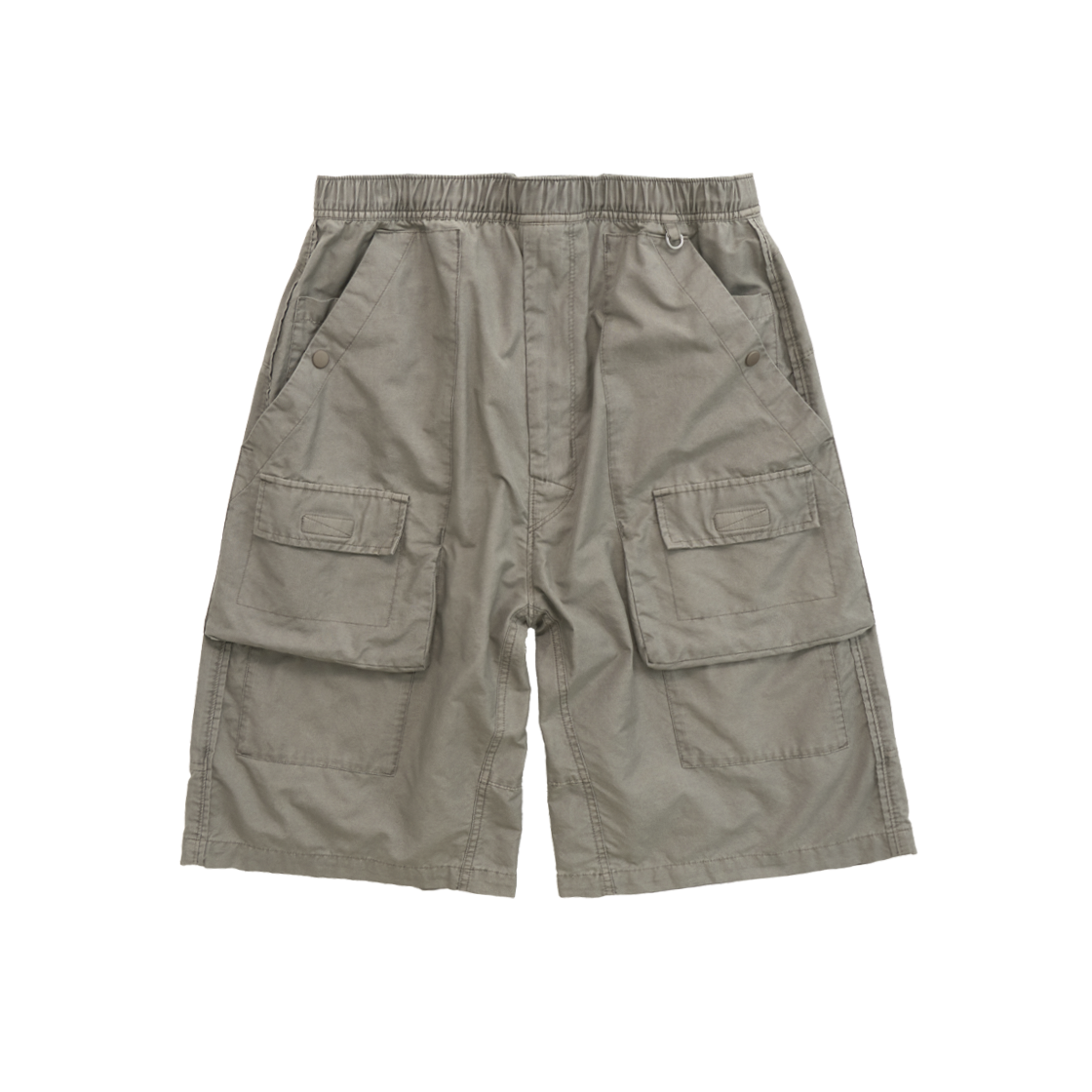 Polyteru - Front Cargo 1/2 Pants (Gray Beige) product image 1 | TRAB K-Fashion Australia