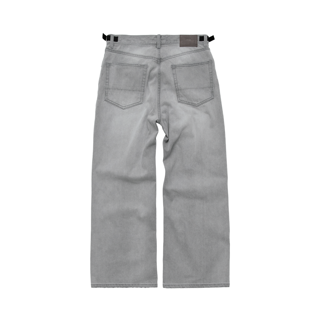 Polyteru - Gosima Denim Pants (Washed Gray) product image 2 | TRAB K-Fashion Australia