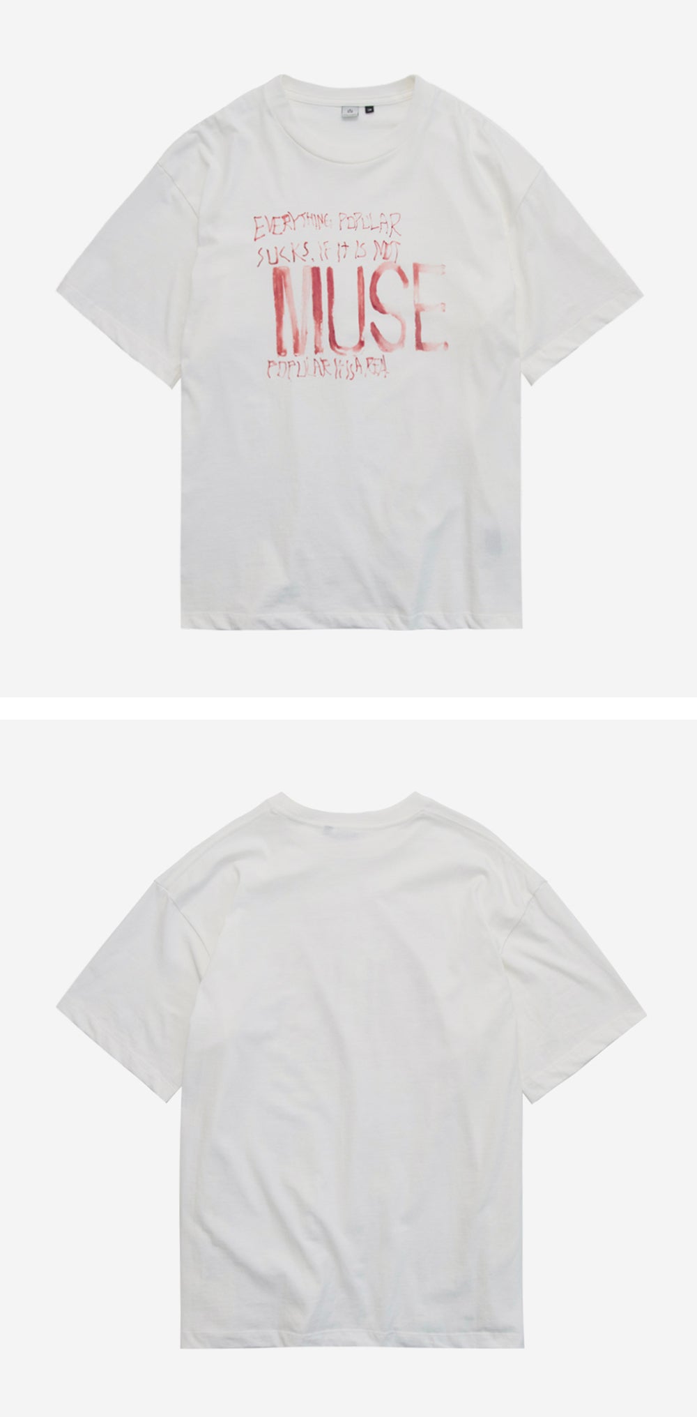 Polyteru - 1011 Marka Muse 1/2 Tee (Used White) product image 5 | TRAB K-Fashion Australia