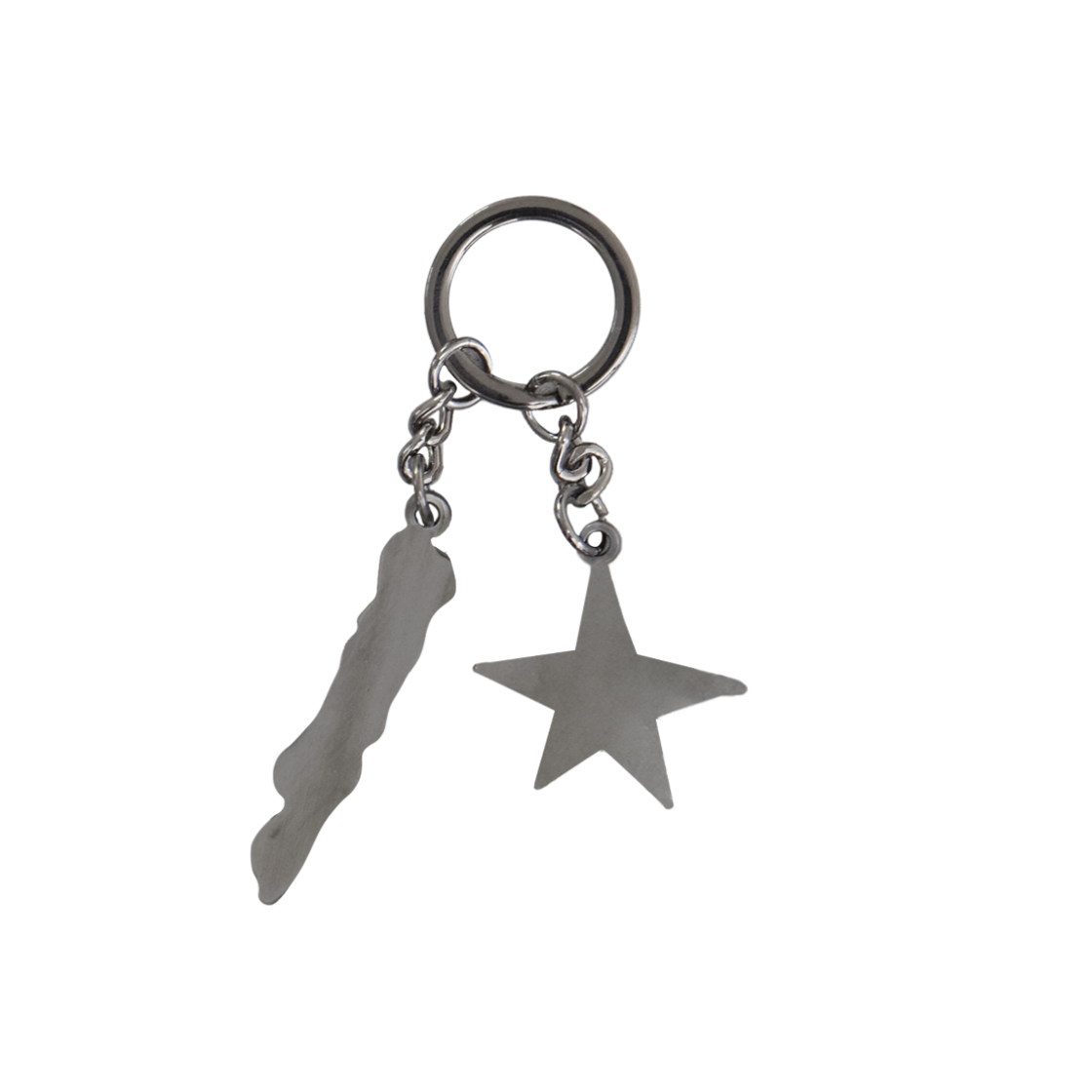 Polyteru - HANK Key Ring 004 Red (Star Skull) product image 2 | TRAB K-Fashion Australia