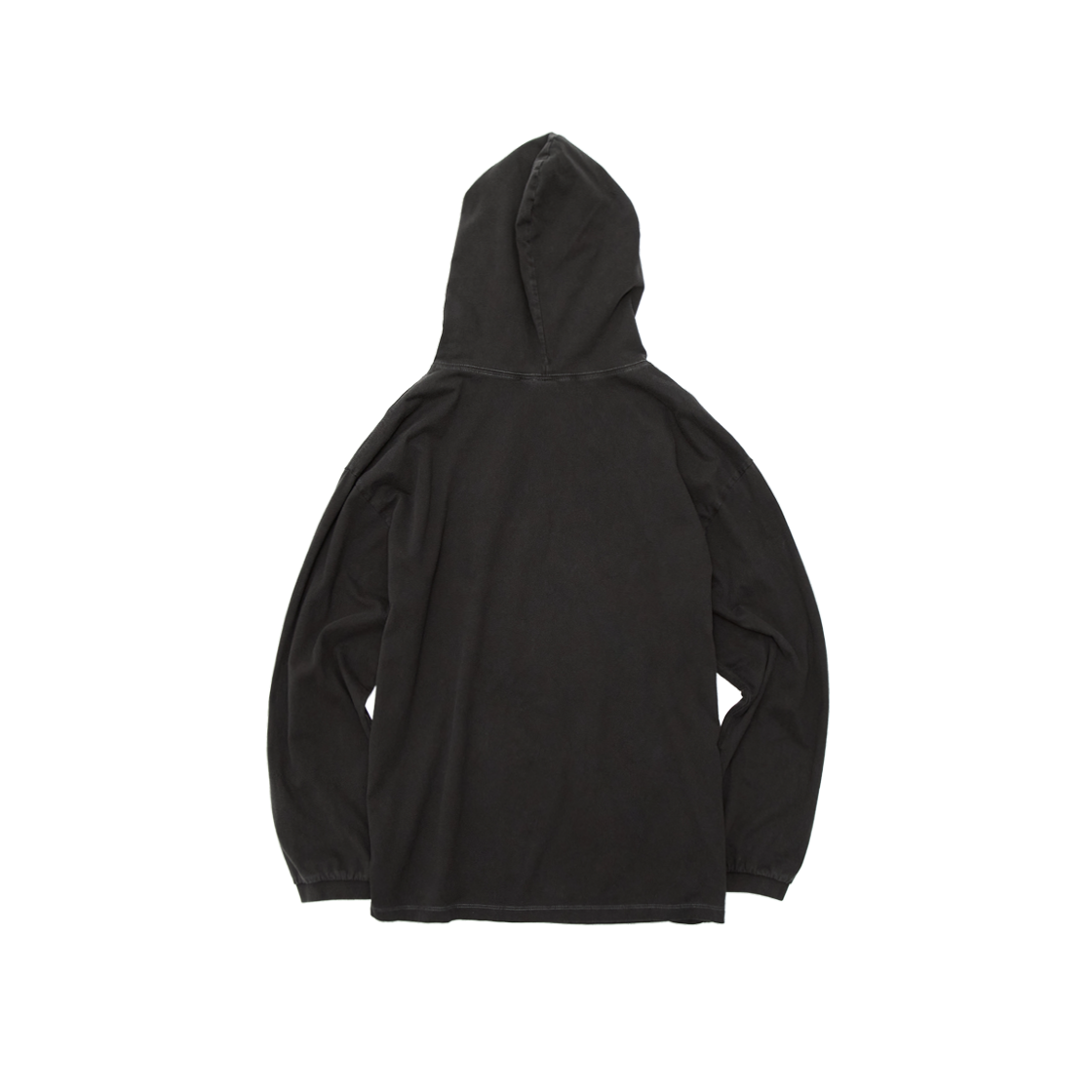 Polyteru - Graphic Hooded Long Sleeves Lush (Charcoal Brown) product image 2 | TRAB K-Fashion Australia