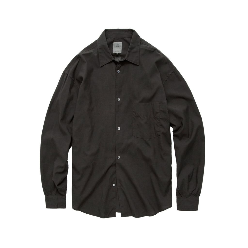 Polyteru - Tenco Loosed Shirt 2.0 (Dark Brown) product image 1 | TRAB K-Fashion Australia