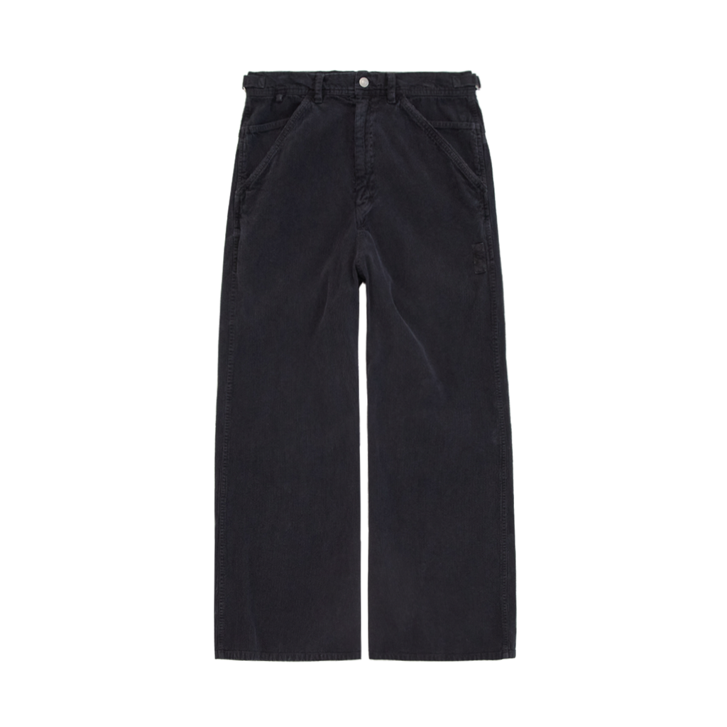 Polyteru - Corduroy Narrow Pants (Purple Charcoal) product image 1 | TRAB K-Fashion Australia