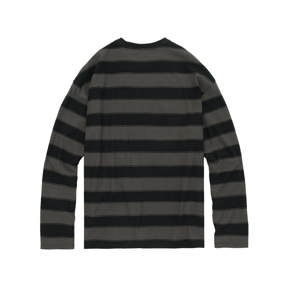 Polyteru - Loosed Striped Long Sleeves (Bold Charcoal) product image 2 | TRAB K-Fashion Australia