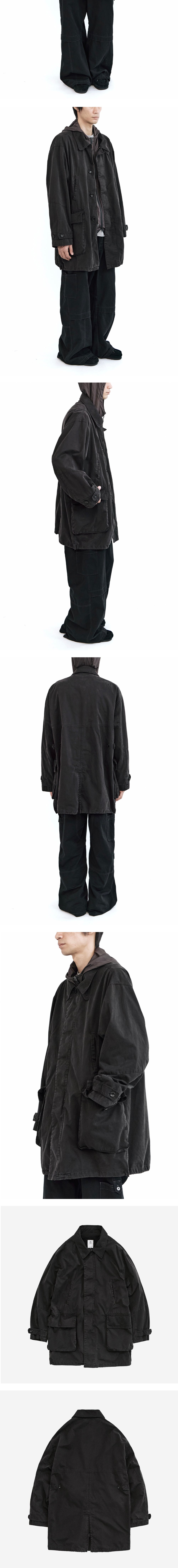 Polyteru - Car Coat (1.2v Charcoal) product image 4 | TRAB K-Fashion Australia