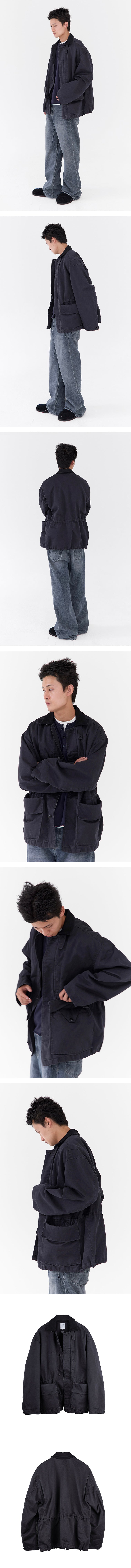Polyteru - Fireman Parka (Ink) product image 3 | TRAB K-Fashion Australia