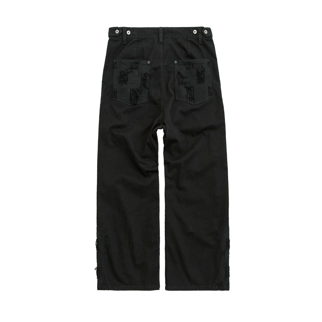 Polyteru - 1011 Western Boro Pants (Black Twill) product image 2 | TRAB K-Fashion Australia
