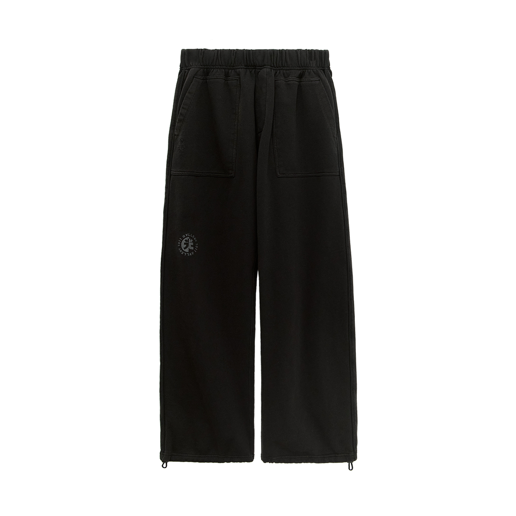 Polyteru - 1011 Fatigue Sweatpants 1.2v (Bleached Black) product image 1 | TRAB K-Fashion Australia